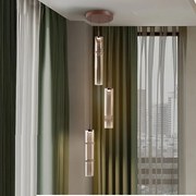 Lustra cu 3 pendule suspendate LED Canas