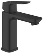 Baterie lavoar Grohe Cubeo, fara ventil pop-up, marime M, negru mat