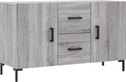 vidaXL Dulap, gri sonoma, 100x36x60 cm, lemn compozit