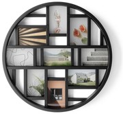 Ramă foto neagră de agățat din plastic Luna – Umbra