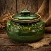 Oala din Lut Glazurata pentru Sarmale si Friptura ,   6 Litri