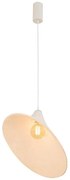 Lustra Suspendata MULBERRY, Alb, ZB-25173