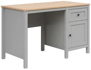 Masă de scris Salga 1 (gri arctic + stejar artisan) . Promo -30%. 1098465