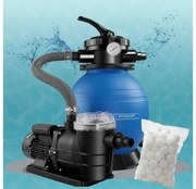 Deuba Sistem de filtrare cu nisip 9.600 l/h cu accesorii