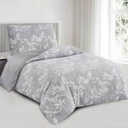 Lenjerie de pat din jacard Alabama gri, 140 x 200cm, 70 x 90 cm