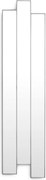 Oglinda decorativa design LUX Novella 47x194cm