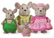 Set de figurine Li'l Woodzeez HANDYDANDY familie de șoareci