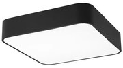 Plafoniera design modern 36x36cm Ragu negru NVL-866602