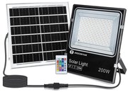 Proiector LED RGB solar dimabil Aigostar LED/200W/3,2V IP66 + telecomandă