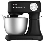 Mixer planetar Oliver Voltz OV51115I, 800W, 3,5 L, 3 agitatoare, 12 trepte + pulse, Negru