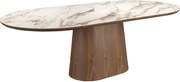 Masa marmura portelanata Walnut 240x120cm
