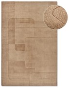 Covor bej țesut manual din lână 120x170 cm Charlotte – Villeroy&Boch