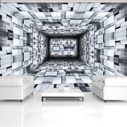 Fototapet - Coridor 3D (254x184 cm)