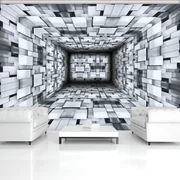 Fototapet - Coridor 3D (254x184 cm)