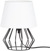 Lampă de masă Spot-Light 7667104 MANGOO 1xE27/40W/230V alb/negru