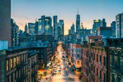 Fotografie High angle view of Lower Manhattan, New York City, © Marco Bottigelli