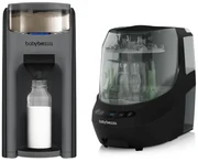 Pachet BebeStart 16 - Espressor Formula Pro Advanced Charcoal + Bottle Washer Pro Black
