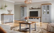 Set lemn masiv Living Iris 6 piese