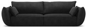 Canapea gri închis 208 cm Vanda – Mazzini Sofas