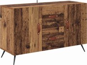 vidaXL Bufet cu sertar Lemn Vechi 100 x 36 x 60 cm Lemn compozit