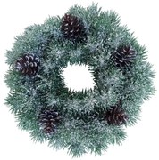 Ghirlanda din plastic cu conuri de brad, lungime 28 cm