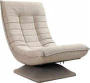 Șezlong ABERDEEN, 87x60x105cm, bej Casaria