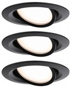 Paulmann 93080 - Set 3x LED 6W IP23, spoturi încastrate COIN, dimabile, 230V