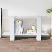 vidaXL Bibliotecă, alb, 100x30x51 cm, lemn compozit