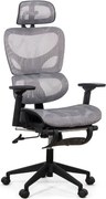 Scaun Ergonomic Multifunctional Cu Suport Lombar SYYT 9508 gri