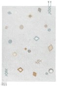 Covor pentru copii crem lavabil/țesut manual din bumbac 140x200 cm Kim – Lorena Canals