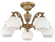 Lustra aplicata clasica din alama design italian 8600