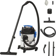 vidaXL Aspirator cu aspirare umedă și uscată, argintiu, 20 L, 1200 W