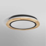 Plafonieră LED dimabilă Ledvance SMART+ ORBIS WOOD LED/24W/230V Wi-Fi
