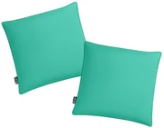 Set 2 buc perne de exterior CALINO 45x45 cm, albastru-verde