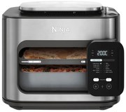 Multicooker Ninja Combi All In One 12in1 SFP700EU, 1780W, 12.5 L, 40-240°C, 12 programe, Gatit combinat, SmartSwitch, Argintiu