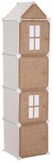 Biblioteca pentru jucarii CASUTA, 34 x 140 cm
