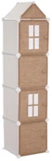 Biblioteca pentru jucarii CASUTA, 34 x 140 cm