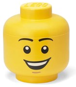 Cutie de depozitare pentru copii din plastic Head – LEGO®