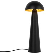 Lampa de exterior neagra 65 cm - Ciuperca