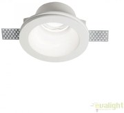 Spot incastrabil din gips alb, SAMBA FI1 ROUND BIG 139012