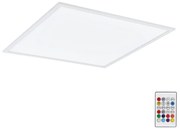 Plafonieră LED RGBW dimabilă Eglo 98766 SALOBRENA-B LED/32,5W/230V 60x60 cm + telecomandă