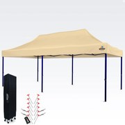 Cortină de petrecere impermeabilă 3x6m – Sărbătoare fără griji sub un acoperiș de 16,5m² - fara 3 pereti - Bej