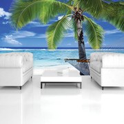 Fototapet - Sea Beach Sand Landscape (254x184 cm)
