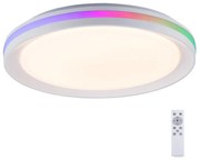 Plafonieră LED RGB dimabilă RIBBON 15W/230V Leuchten Direkt 15544-16