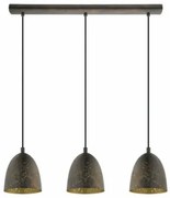 Suspensie vintage 3 becuri E27 SAFI 49871 Eglo