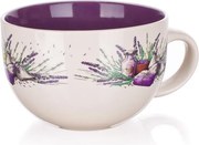 BANQUET Cană ceramică jumbo LAVENDER, 660 ml