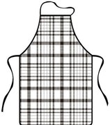 Sort de bucatarie CHECKS, alb-negru