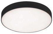 Plafoniera LED slim de exterior IP44 Tartu negru 30cm
