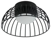 Plafonieră LED BETSY, 12 W, 230 V, Ø 25 cm, negru