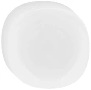 Set de farfurii întinse din sticlă opal Altom  White harmony 28 cm, 6 buc